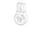 DORNBRACHT-Halter-ERSATZTEILE-081792562-Chrom-081792562-00 gallery number 1